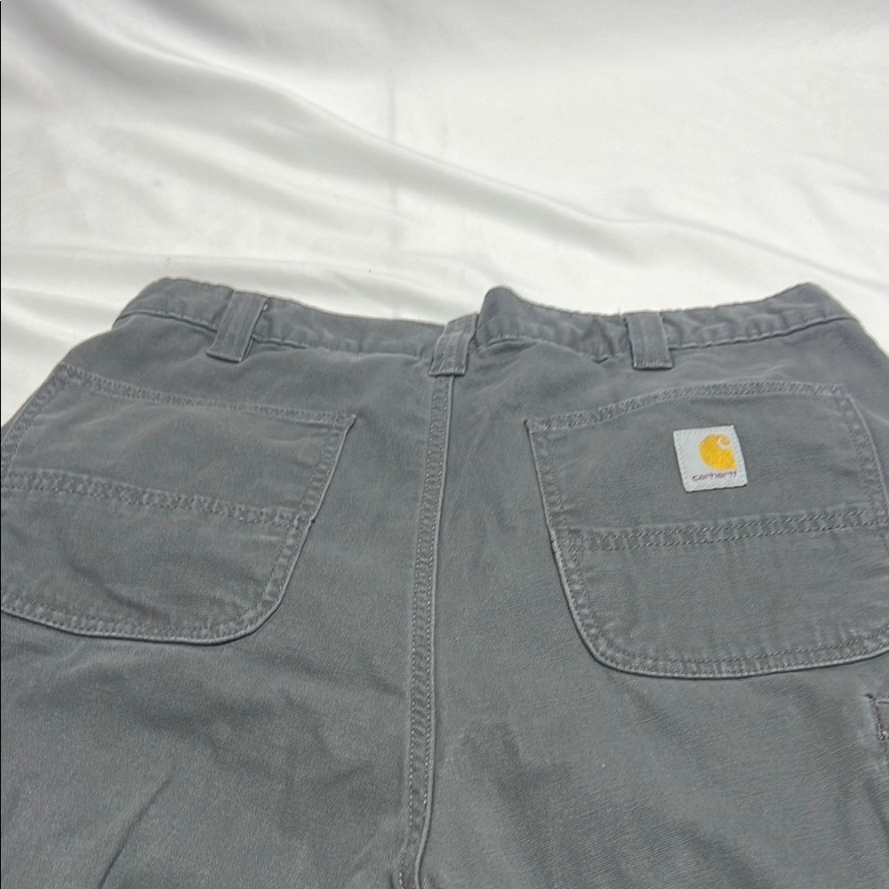 Carhartt Rugged Flex Relaxed Fit Canvas Knit Lined Pants Mens 36x30 BN3342-M - Picture 2 of 5